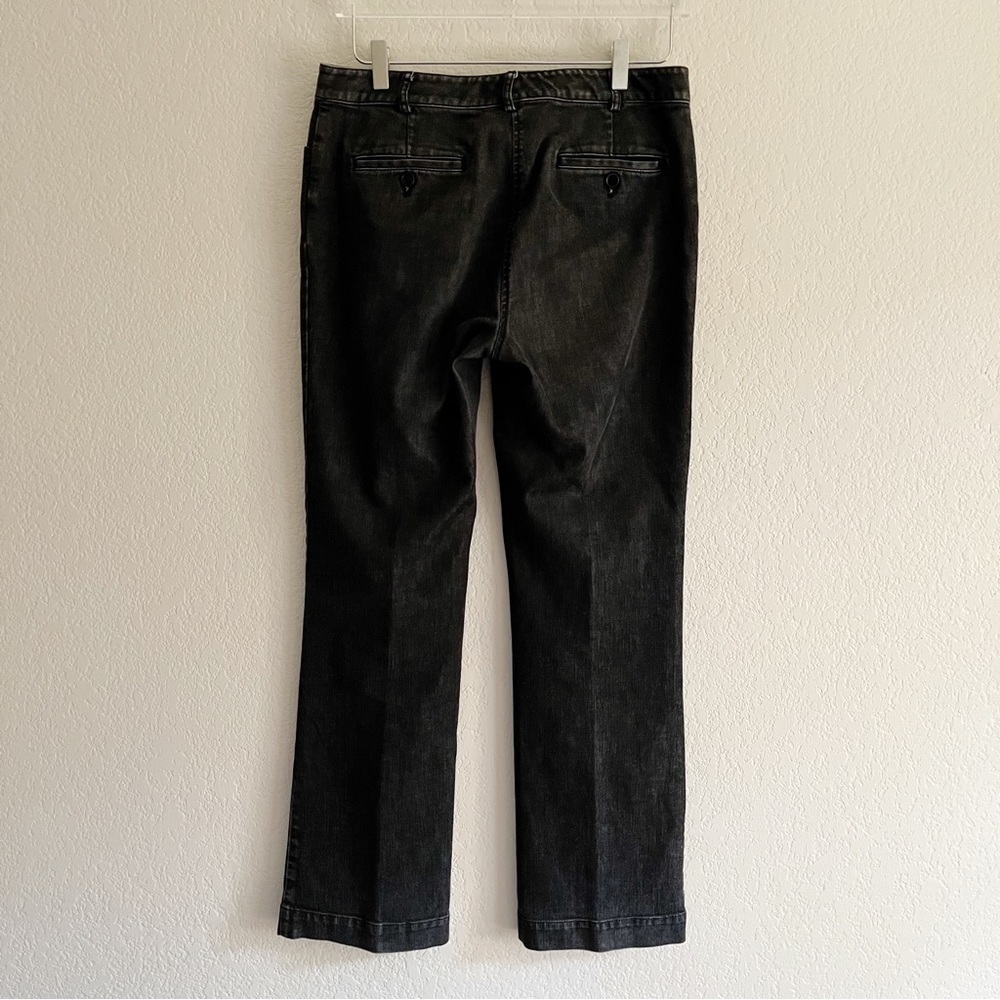 TALBOTS Signature Denim in distressed black size 8 - Picture 9 of 13